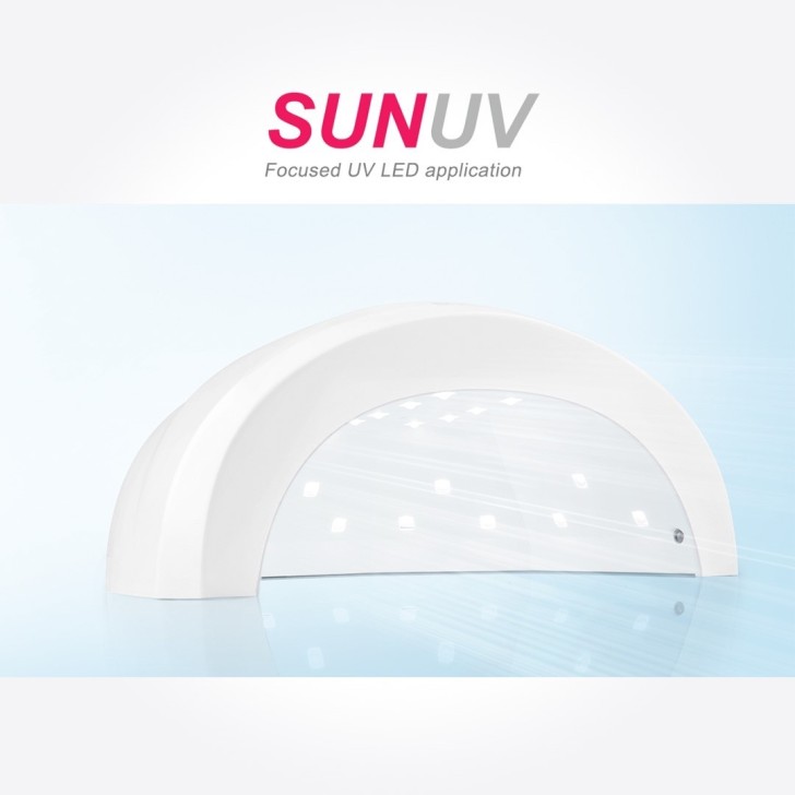 Equipo de uñas de uso profesional, Sunuv 1 - Lámpara Uv Led de 48 W con Timer , sensor automático