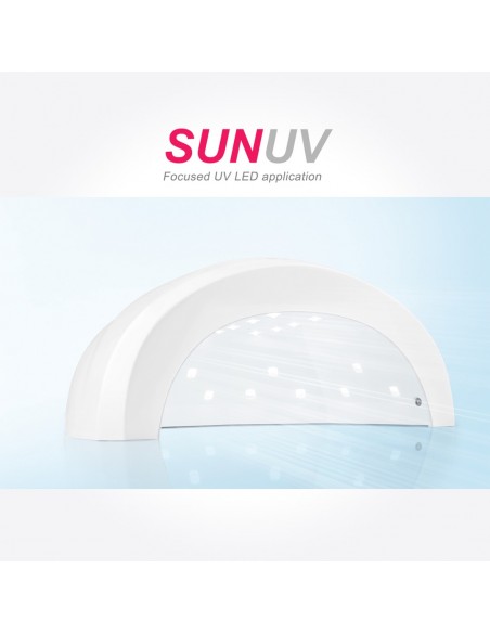 apparecchiatura uso professionale per unghie,  SUNUV 1 - Lampada UV LED 48W con Timer, sensore automatico