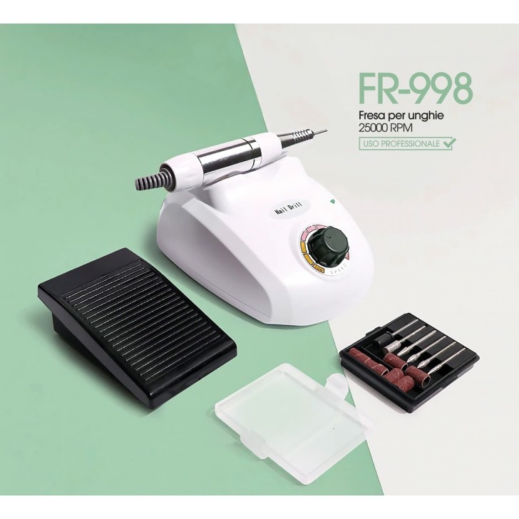 Equipo de uñas de uso profesional, TALADRO DE UÑAS PROFESIONAL - 25000 RPM New edition