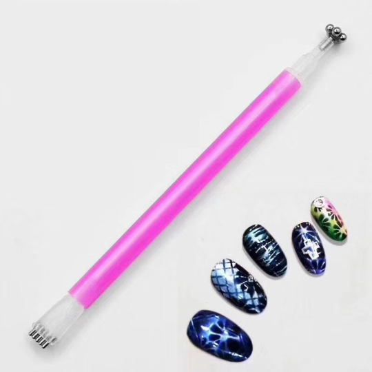 Penna Magnetica  Calamita Per Cat'S Eyes Fucsia 2