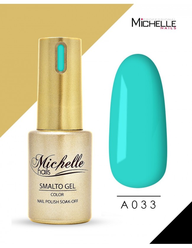 smalto semipermanente colore per unghie Michellenails SMALTO GEL SEMIPERMANENTE GOLD - A033