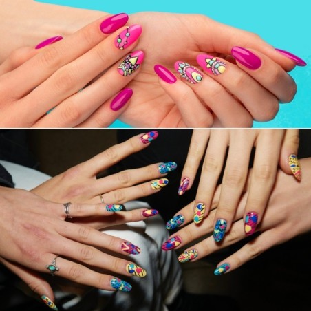 decorazione nail-art gel per unghie TOP COLOR PAINT GEL - 18 di Michellenails ricostruzione