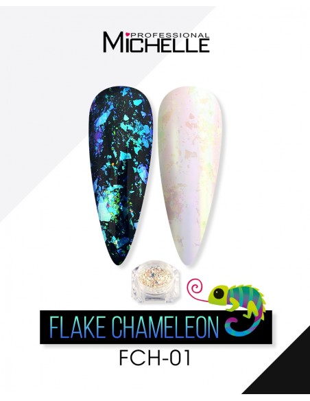 Nail art e decorazioni per unghie: FLAKE CHAMELEON - 01 FLAKE CHAMELEON