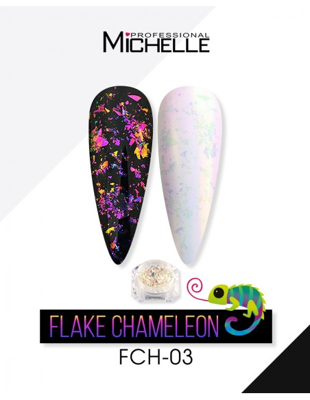 Nail art e decorazioni per unghie: FLAKE CHAMELEON - 03 FLAKE CHAMELEON