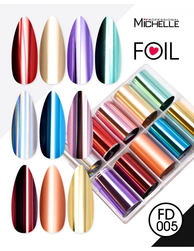 Nail art e decorazioni per unghie: Transfer Foil FD005 FOIL- DECORAZIONI- FILI
