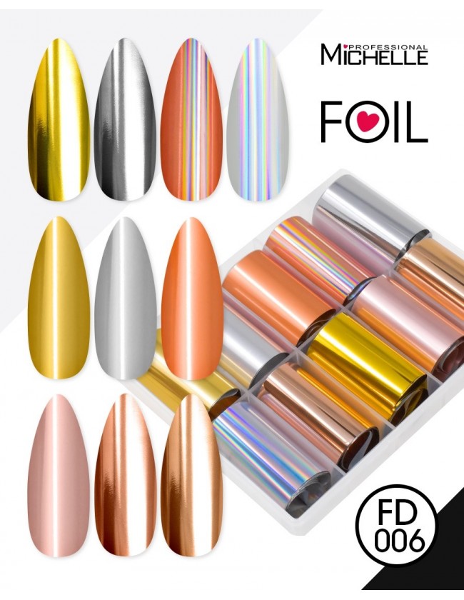 Nail art e decorazioni per unghie: Transfer Foil FD006 FOIL- DECORAZIONI- FILI