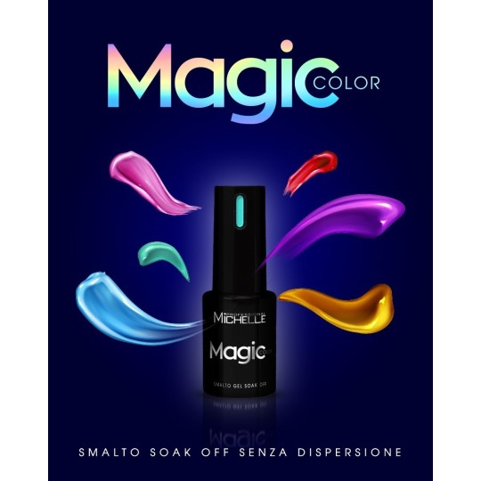 Magic Color Soak Off - 023 Fucsia Fluo 2