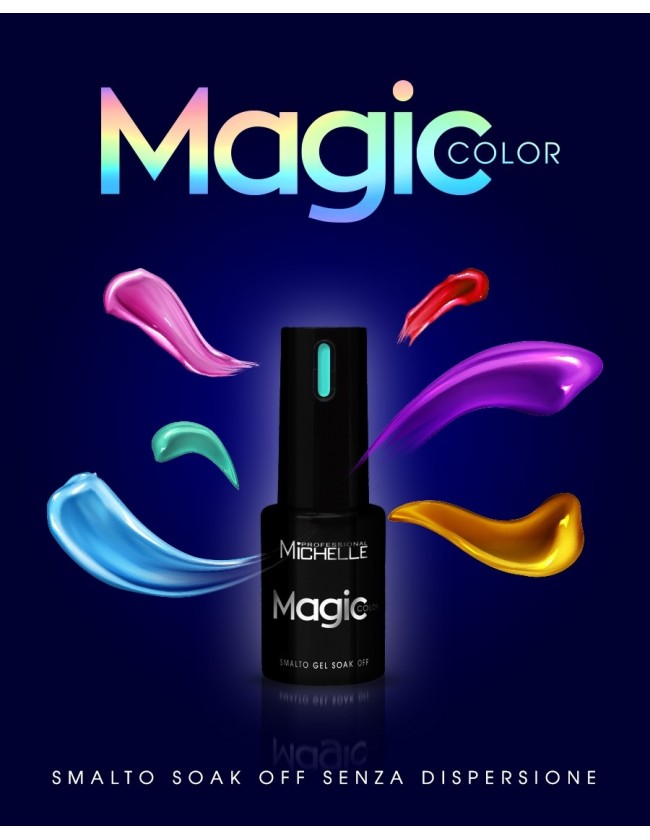 MAGIC Color Soak Off - 023 fucsia fluo