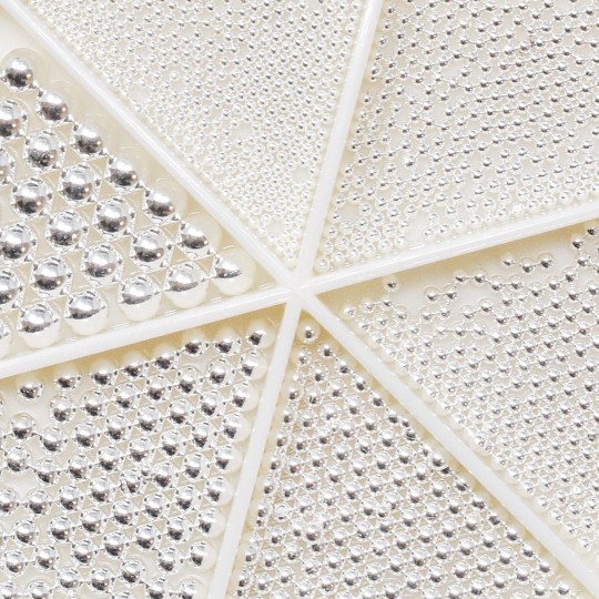 Bolitas Multi Mix Perline Bianco Perla - H859 2