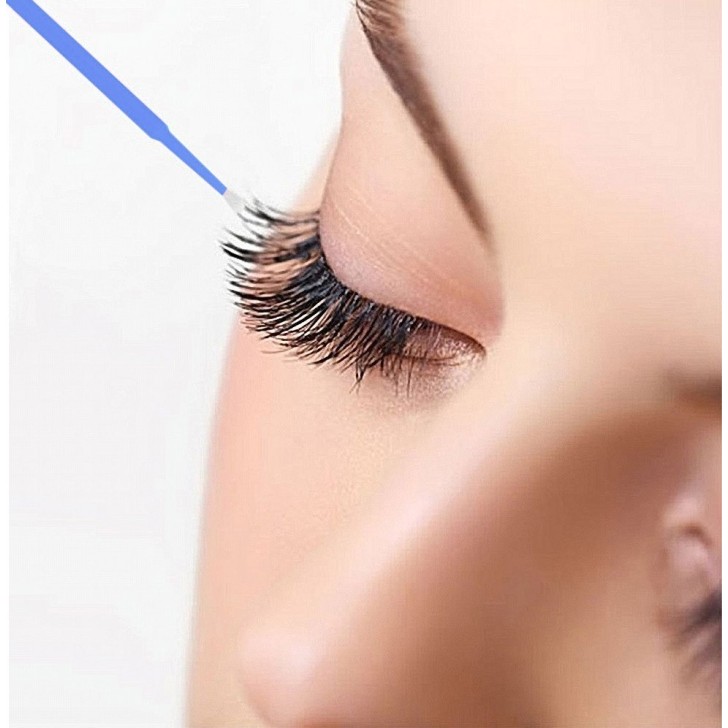 Reconstruction des cils, Micro applicateurs professionnels pour extensions de cils - 100 pièces par Michellenails eyelashes