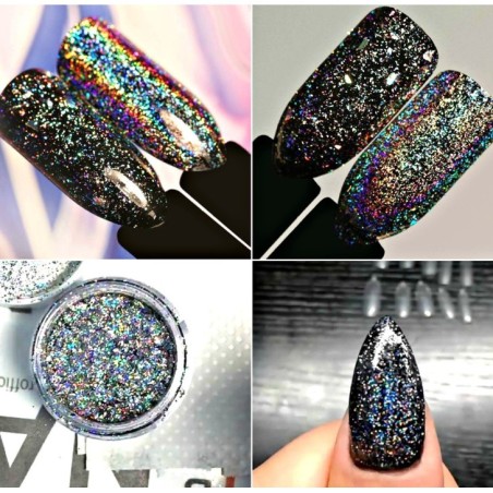 Nail art et décorations d'ongles : POUDRE Chrome - Galaxy H14 Nail - Art / Décorations