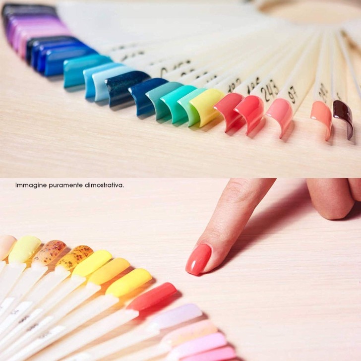 Nail Accessories Natural Almond Ring Tips Display - 50pcs Professional Use nails