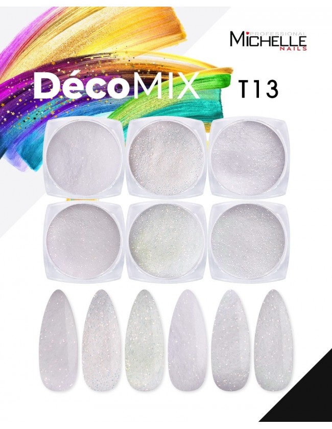 Nail art e decorazioni per unghie: DECOMIX Zucchero T13 GLITTER E PAILLETTES