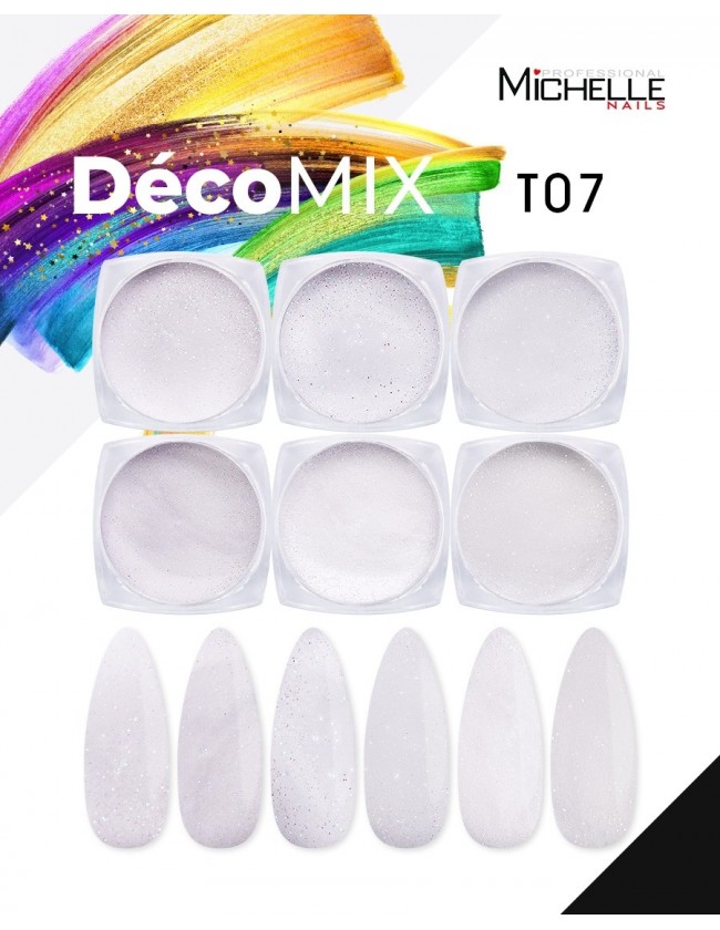 Nail art e decorazioni per unghie: DECOMIX Zucchero T07 GLITTER E PAILLETTES