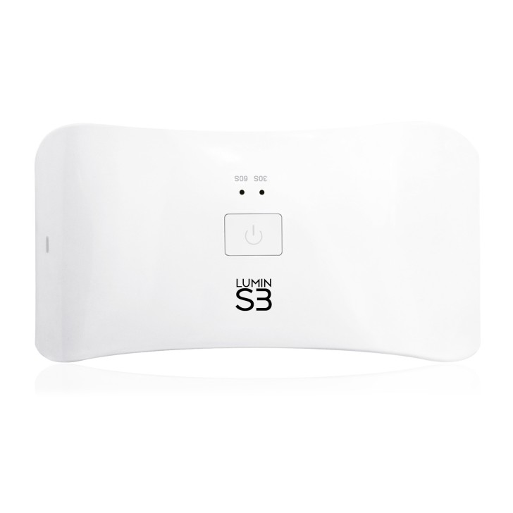 Equipo profesional para uñas, lámpara Uv Led compacta Lumin S3 de 24 W con Timer y sensor automático.