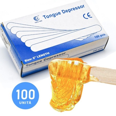 ricostruzione ciglia, uso professionale Spatole in Legno stendi cera a caldo - 100pz di Michellenails ciglie ricostruzione ciglia, uso professionale Spatole in Legno stendi cera a caldo - 100pz di Michellenails ciglie