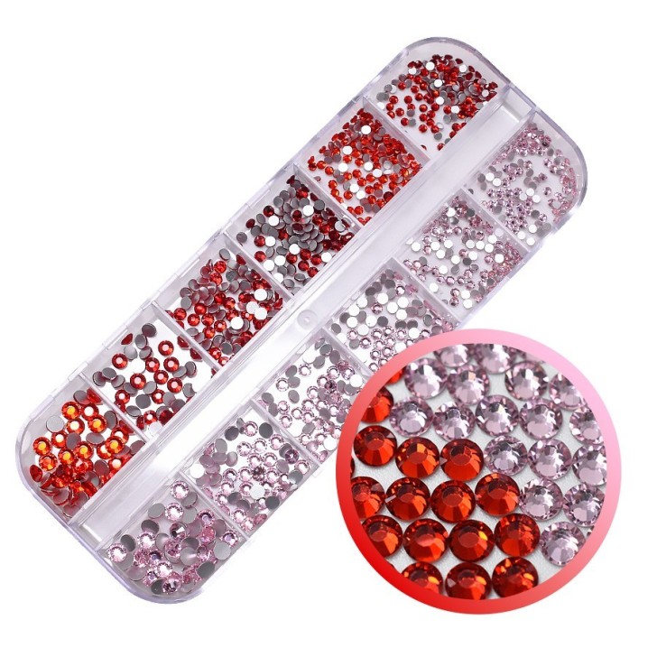 Nail art et décorations d'ongles : Dual strass CRYSTALS 08 GLITTER AND Strass