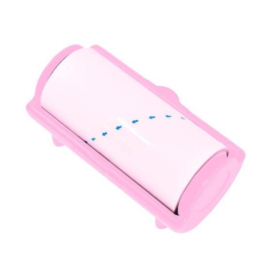 Nail art et Décorations d'Ongles : Rouleau de Nettoyage pour Tampons - My stamping Perfect Clean Pink Stamping 2