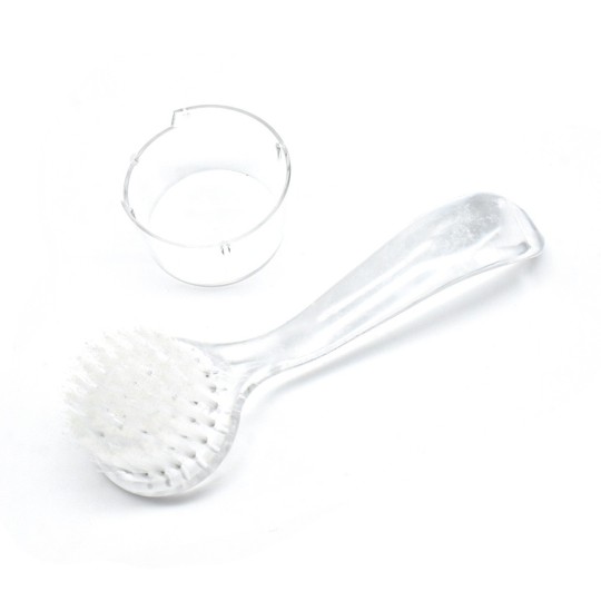 Nail accessories ROUND BRUSH for nails WHITE Professional use nails