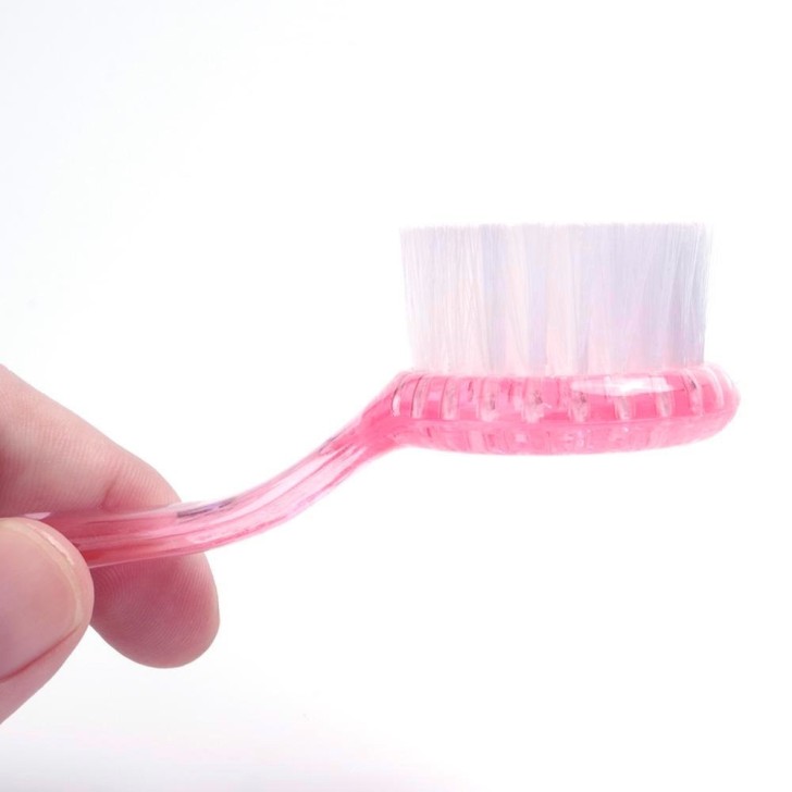 Accessoires pour ongles BROSSE RONDE pour ongles BLANCHE Usage professionnel nails