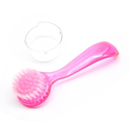 Accessoires pour ongles BROSSE RONDE pour ongles ROSE Usage professionnel nails