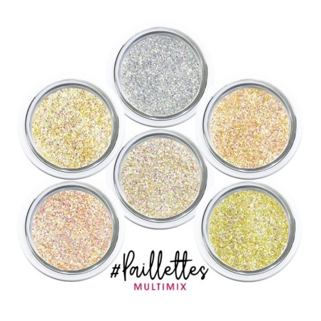 Nail art and nail decorations: Paillettes MULTIMIX 6 COLORS - H872 Glitter AND Paillettes Nail art and nail decorations: Paillettes MULTIMIX 6 COLORS - H872 Glitter AND Paillettes