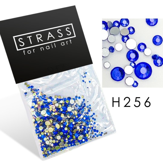 Nail art and nail decorations: DECORATION CRYSTALS Strass H256 GLITTER AND Strass