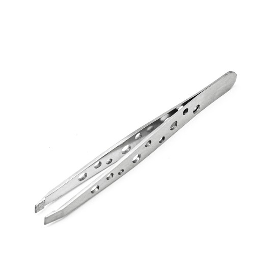 eyelash reconstruction, professional use inox steel tweezers for eyelashes PIN16 by Michellenails eyelashes