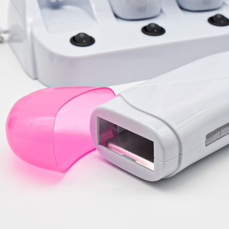 Set 3 Scaldacera Depilatory Heater Rosa