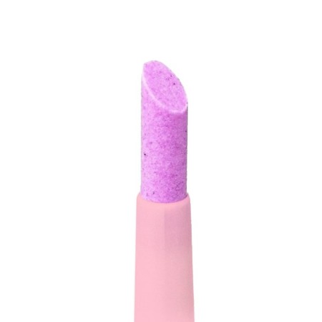 Accessoires pour ongles STYLO REPOUSSE CUTICULES AVEC POINTE EN PIERRE PONCE - ROSE Usage professionnel nails