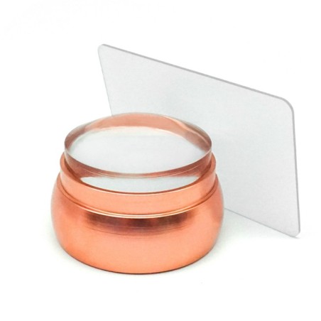TIMBRO ROSEGOLD CON SPATOLA PER STAMPING TIMBRO ROSEGOLD CON SPATOLA PER STAMPING