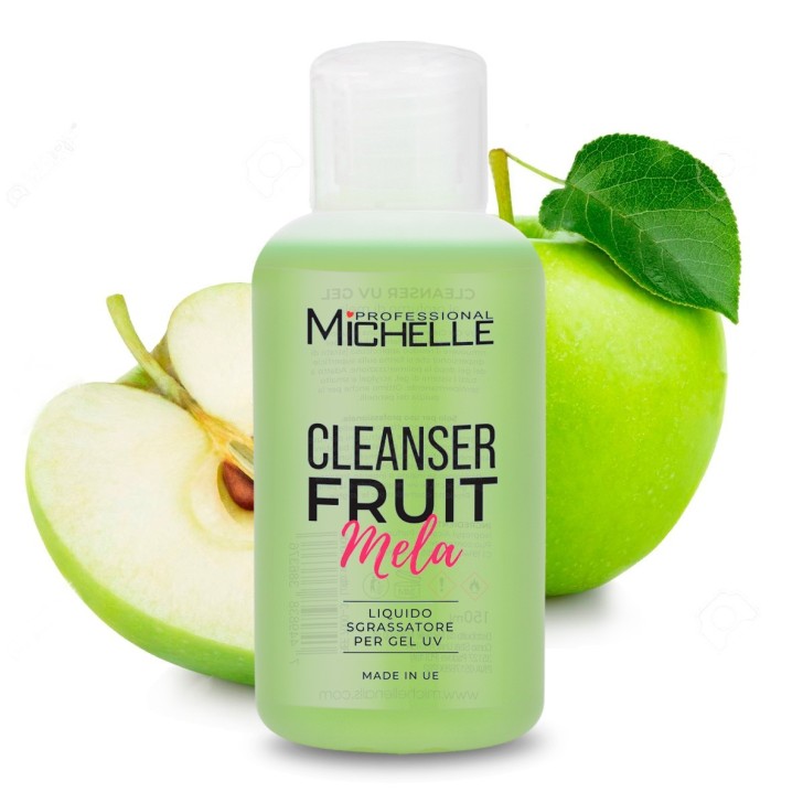 Accessoires pour ongles Cleanser FRUIT solution dégraissante - 150ml POMME Usage professionnel nails