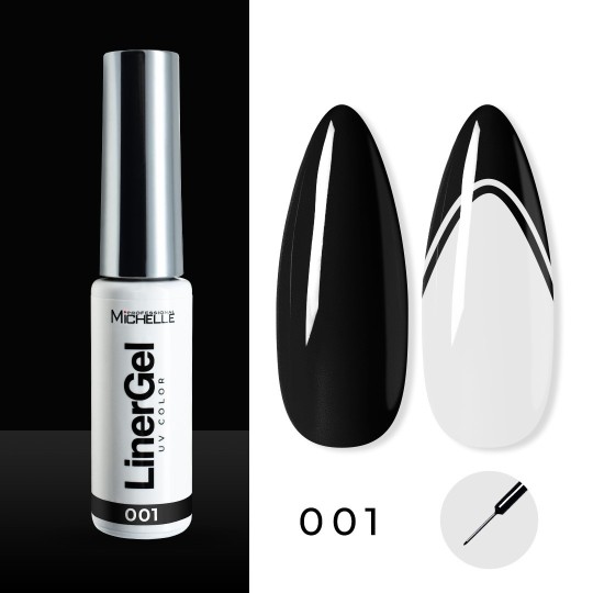 Linergel Uv Color - 001 Nero