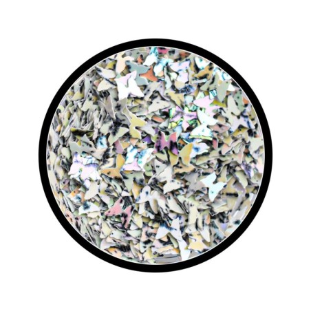 Nail art y decoraciones de uñas: Paillettes de mariposa de granito H088 Glitter Y Paillettes Nail art y decoraciones de uñas: Paillettes de mariposa de granito H088 Glitter Y Paillettes