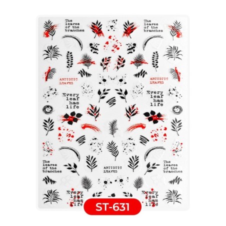 Nail art et décorations d'ongles : STICKERS Stickers ST631 style polka STICKERS Stickers