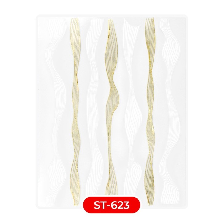 Nail art et décorations d'ongles : STICKERS Stickers ST623 trecce2 STICKERS Stickers