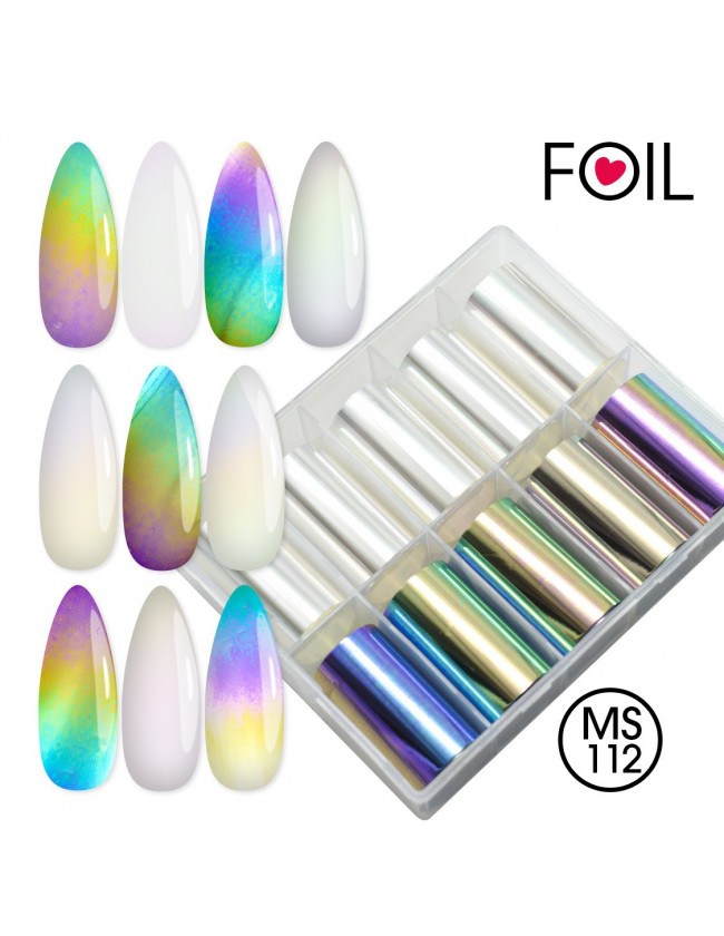 Nail art e decorazioni per unghie: Transfer Foil MS112 FOIL- DECORAZIONI- FILI