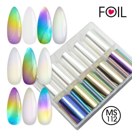 Nail art et décorations d'ongles : Transfer Foil MS112 Foil - DECORATIONS - FILS