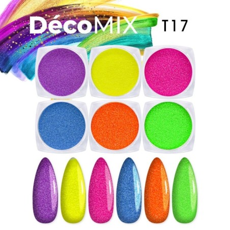 Nail art y decoraciones de uñas: Decomix Rainbow Glitter T17 Glitter AND Paillettes