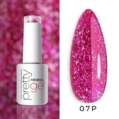 smalto semipermanente colore per unghie Michellenails PRETTY PLATINUM Semipermanente Colour - 07PL