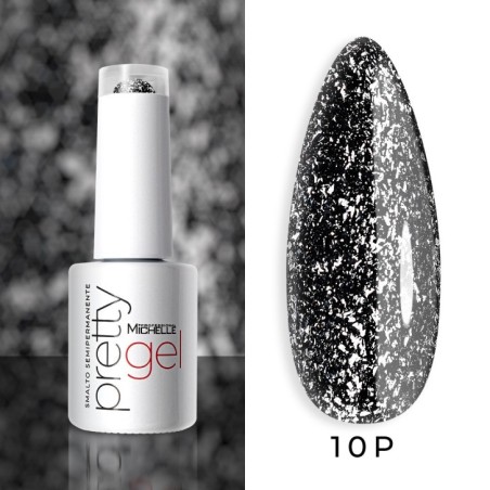 smalto semipermanente colore per unghie Michellenails PRETTY PLATINUM Semipermanente Colour - 10PL