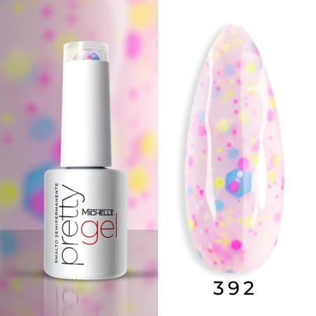 smalto semipermanente colore per unghie Michellenails PRETTY Gel Semipermanente Colour - 392