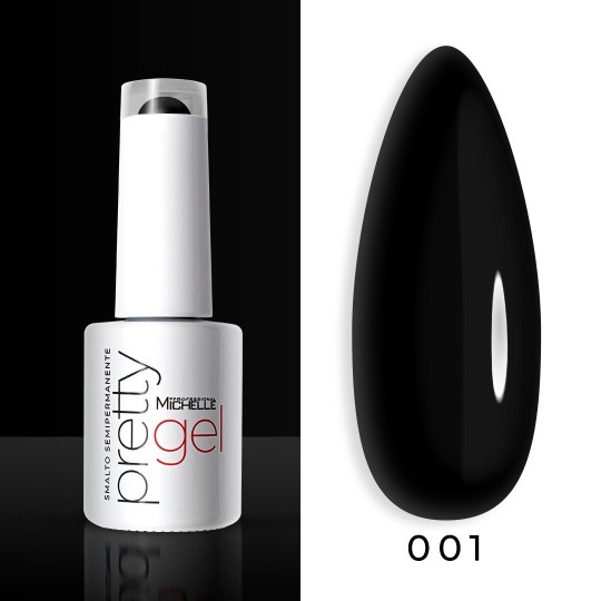 smalto semipermanente colore per unghie Michellenails PRETTY Gel Semipermanente Colour - 001