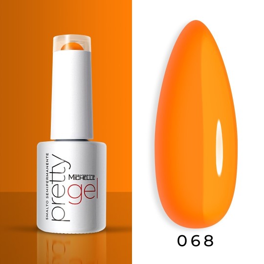 smalto semipermanente colore per unghie Michellenails PRETTY Gel Semipermanente Colour - 068