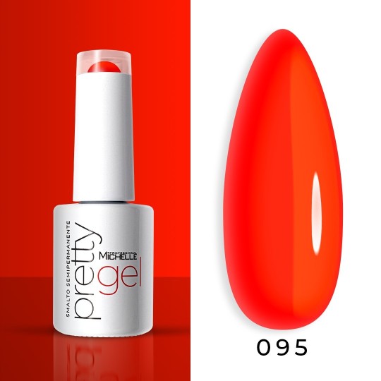 smalto semipermanente colore per unghie Michellenails PRETTY Gel Semipermanente Colour - 095