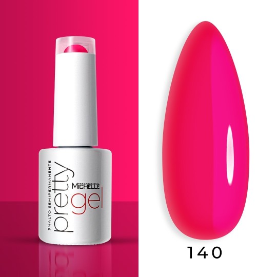 smalto semipermanente colore per unghie Michellenails PRETTY Gel Semipermanente Colour - 140