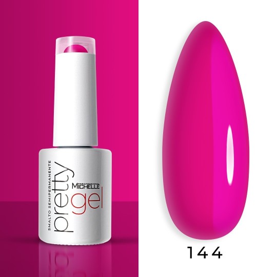 smalto semipermanente colore per unghie Michellenails PRETTY Gel Semipermanente Colour - 144