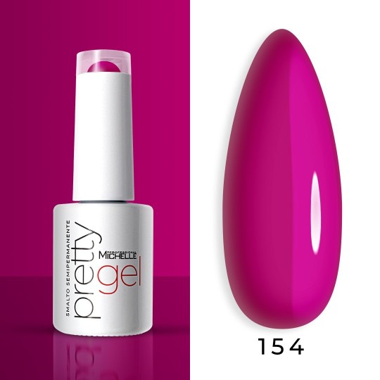 Vernis à ongles semi-permanent couleur Michellenails PRETTY Gel Semi-permanent Colour - 154