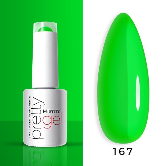 smalto semipermanente colore per unghie Michellenails PRETTY Gel Semipermanente Colour - 167