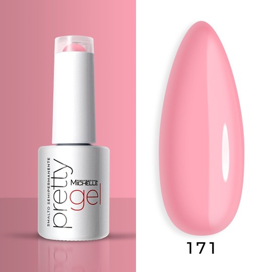 smalto semipermanente colore per unghie Michellenails PRETTY Gel Semipermanente Colour - 171